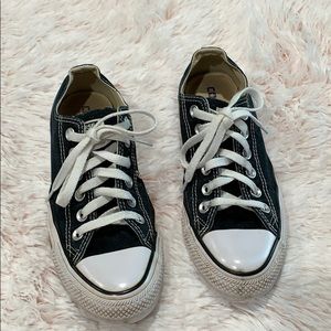 [Converse] Black Converse in fair conditions .